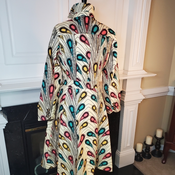 AFRICAN PRINT COAT - Picture 5 of 10